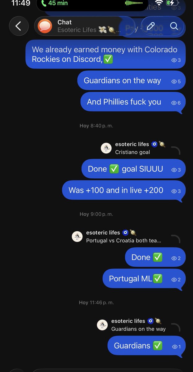 EsotericLifes's tweet photo. MLB today whop - discord 

Cleveland Guardians ML ✅
Colorado Rockies ML ✅
Philadelphia Phillies ❌

#gematria #numerology https://t.co/X0P40QZBsA