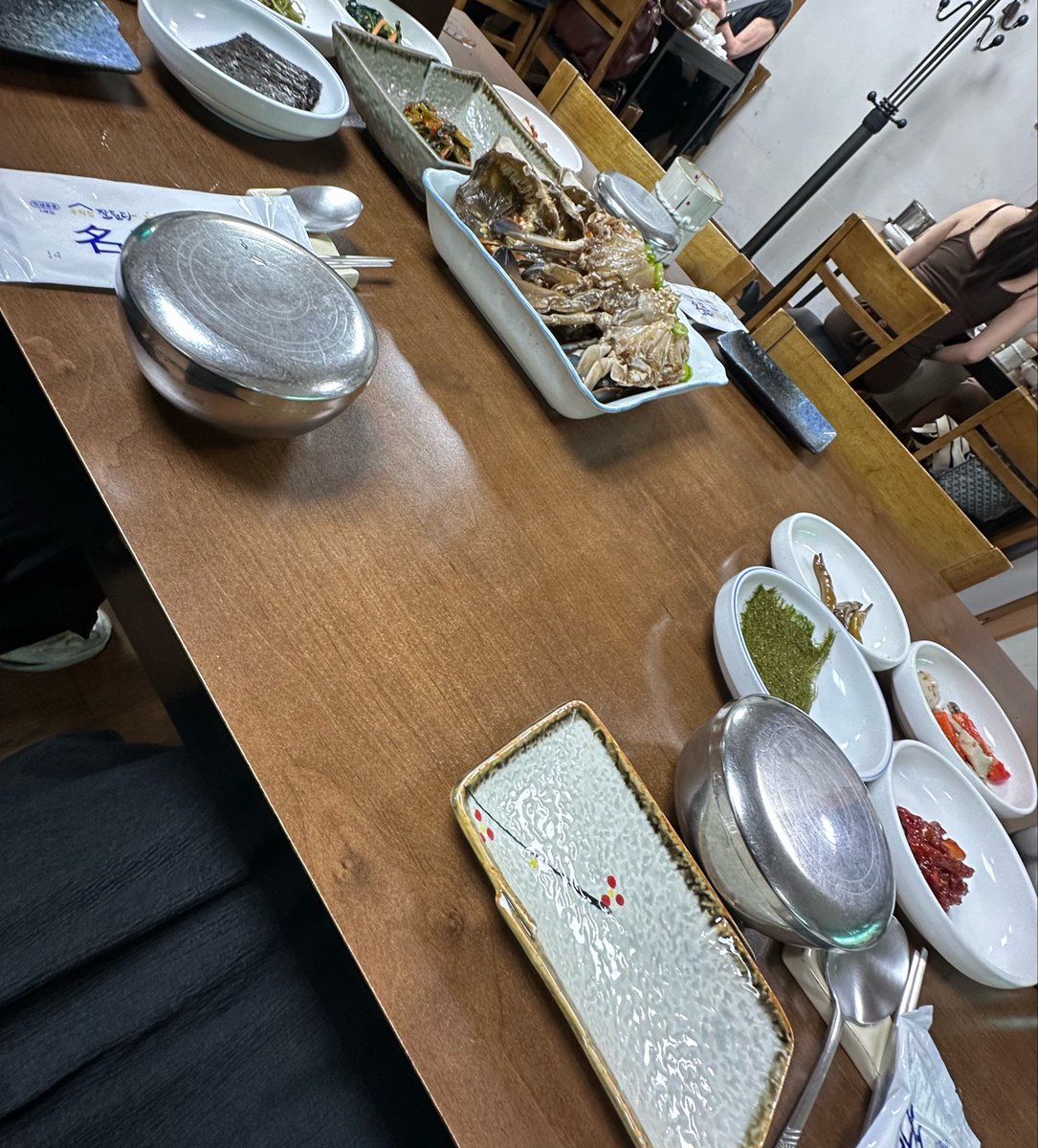 korean_study_r's tweet photo. 韓国で食べたかった物2

初めて本物のカンジャンケジャン食べました！
マジで美味すぎる😭ご飯と食べたらもっとやばかった！✨🥹

感動しました。ありがとうございました。 https://t.co/FYhGbUoVbh
