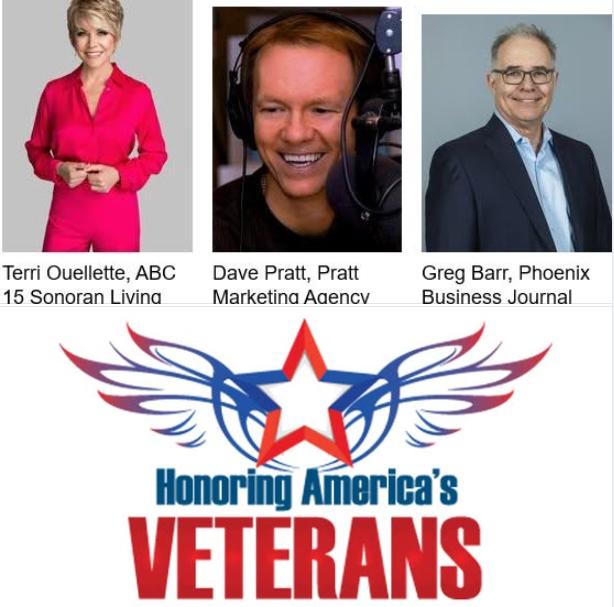DavePrattLive's tweet photo. Proud to be invited to the @honoringamericasveterans Honoring America's Veterans Business Summit. They have an incredible media panel to share insider secrets on using both traditional and new media to get your business noticed!! July 23. Info at HonoringAmericasVeterans Dot Org. https://t.co/fxV2iSpRPn