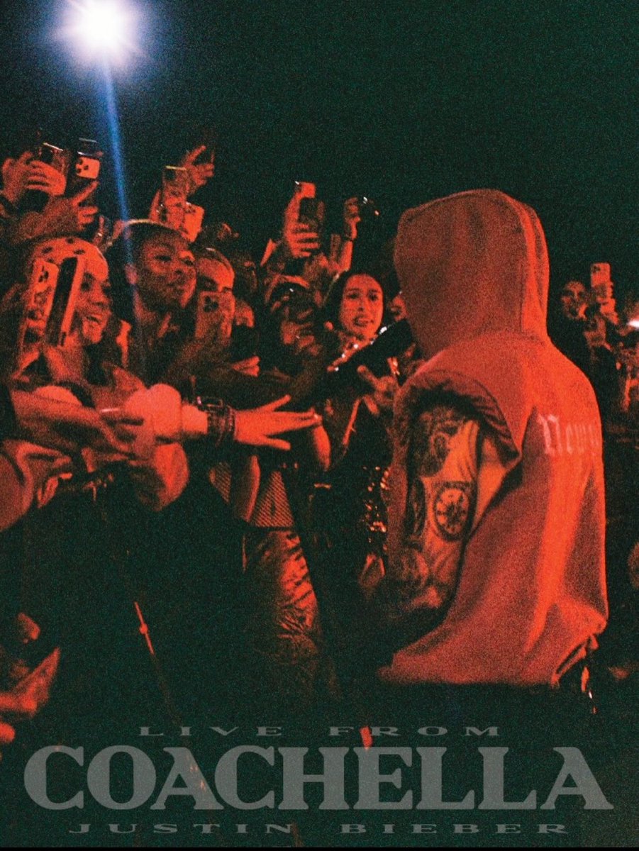 JustinsTourNews's tweet photo. Justin Bieber’s ‘SWAG LIVE FROM COACHELLA (WEEKEND II) is available now on all streaming platforms. 

https://t.co/fZPMgUThXP https://t.co/T0C9oVyr6F