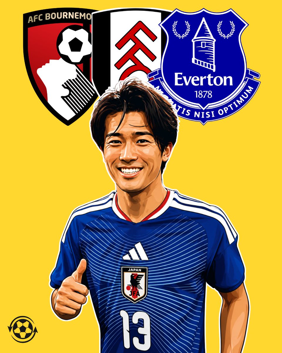 DeadlineDayLive's tweet photo. 🚨 Everton, Bournemouth and Fulham are all interested in signing Keito Nakamura.

The Japan international has an agreement with Stade Reims that would allow him to leave for around £21.5M. 

Everton and Bournemouth have already made enquiries, but both clubs would need to offload attackers before making a move.

(Source: @NizaarKinsella)