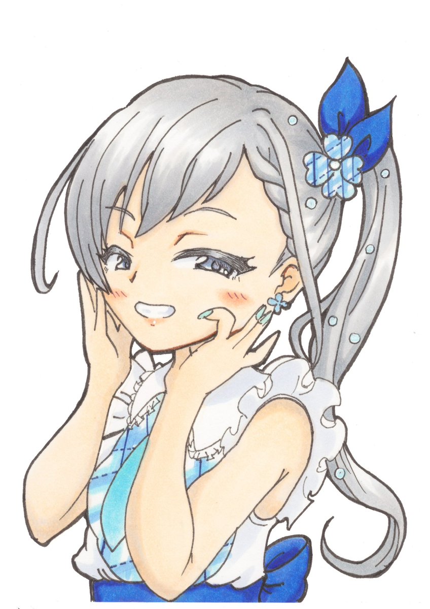 dai_zip's tweet photo. #シンデレラガールズ決起会
#シンデレラガール総選挙2026
#久川颯
東京タワーコラボも始まったので新しい名刺に使ってるイラストを……

Sola-irisも応援しています。 https://t.co/tlA6Ecl7VL