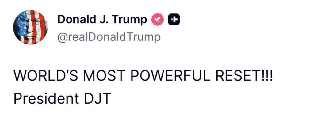 barontrump47's tweet photo. 🚨 Breaking News: Is the Reset Happening on July 4th? 🇺🇸✨ https://t.co/rJRz48Qrdv