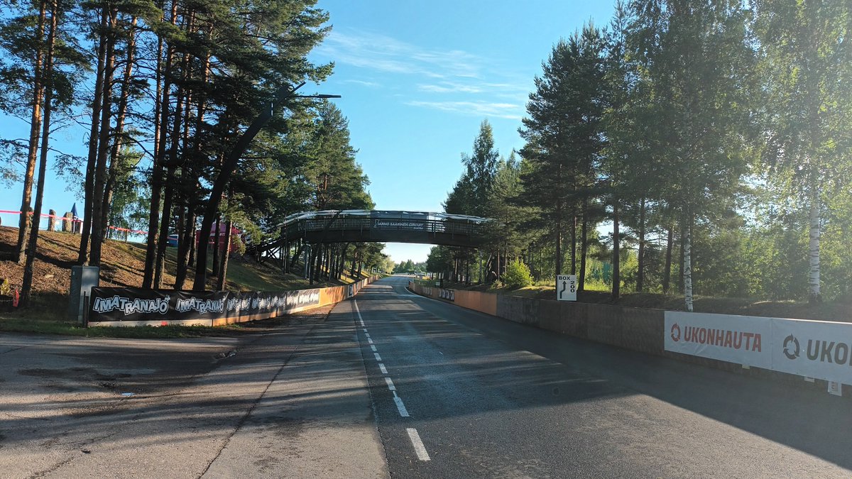 MikaToikka's tweet photo. Good morning from Imatra! The weather looks good right now, though the forecast predicts a bit of rain. I wish everyone a great and safe race day! https://t.co/jpdNBieD5u