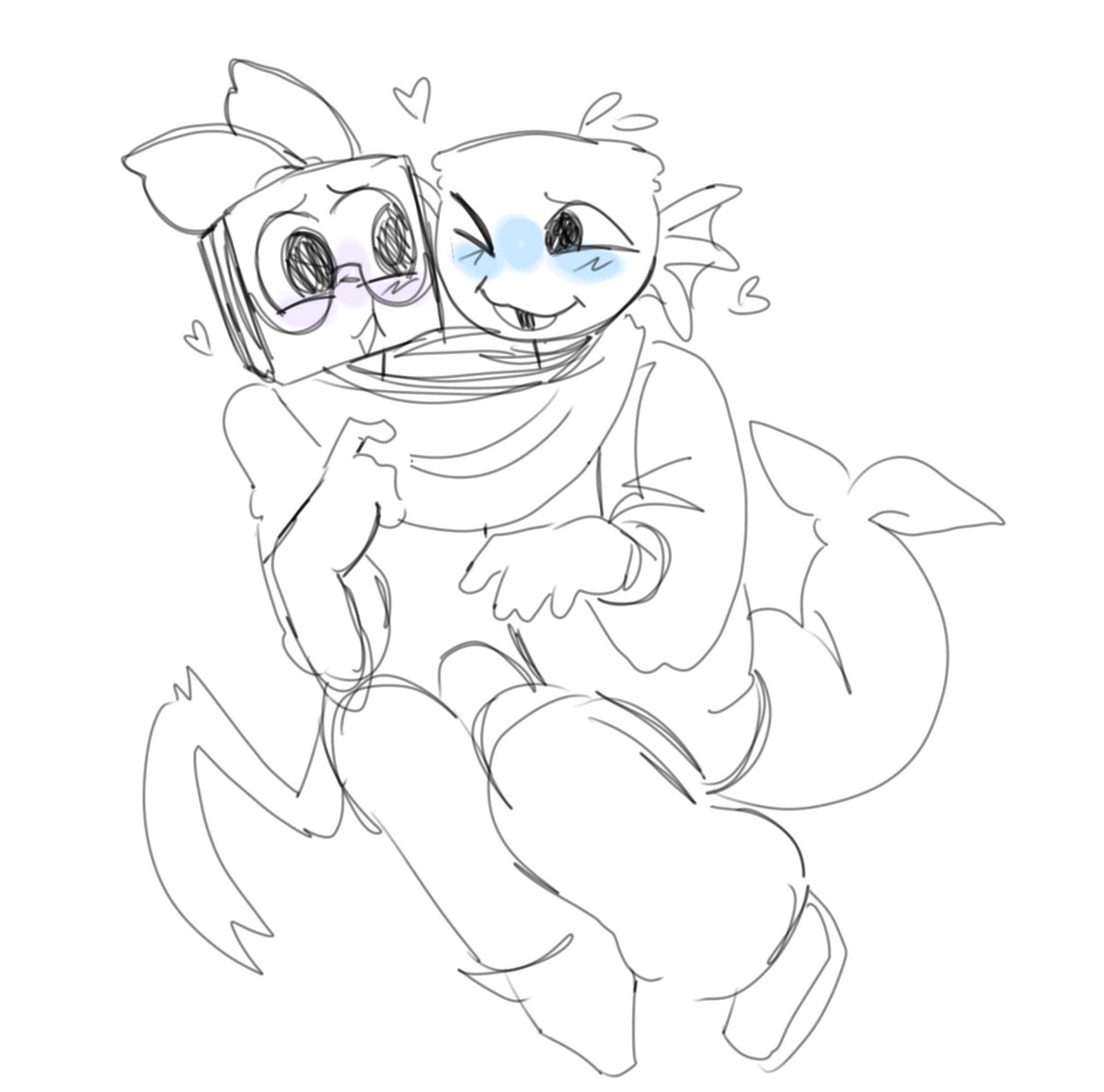 albinepeach's tweet photo. Old art//
I think they're cute 
#dandysworld https://t.co/6gzHLTQ94D