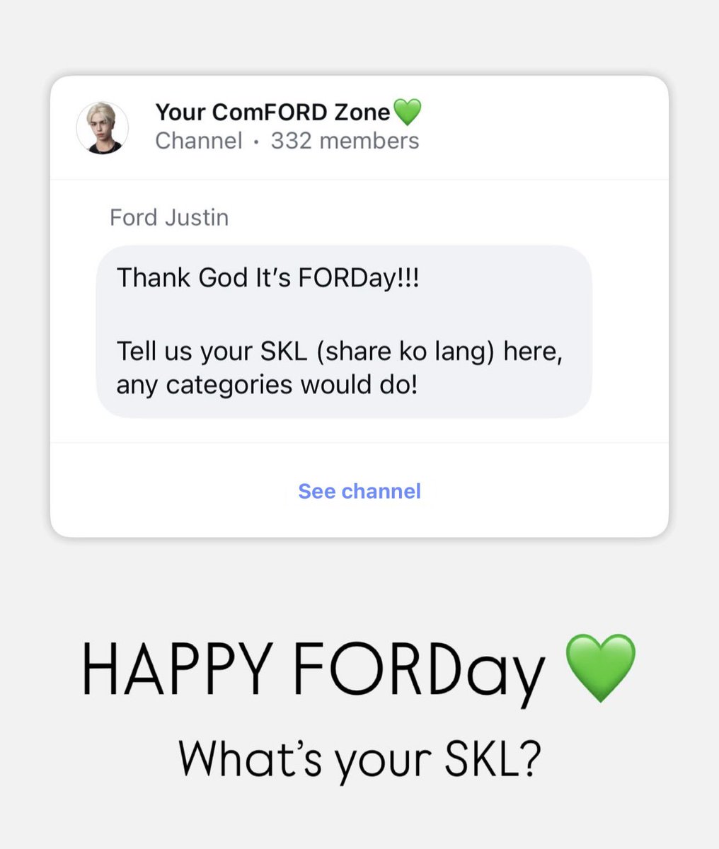 Inbituinpinas's tweet photo. Happy FORDay 💚

Join Ford’s IG broadcast channel and drop your skl today.

https://t.co/jsGQqoAlnf

#INBITUIN @ford_jus1n #INBITUIN_FORD 💚🐺 https://t.co/59MGr3mokf