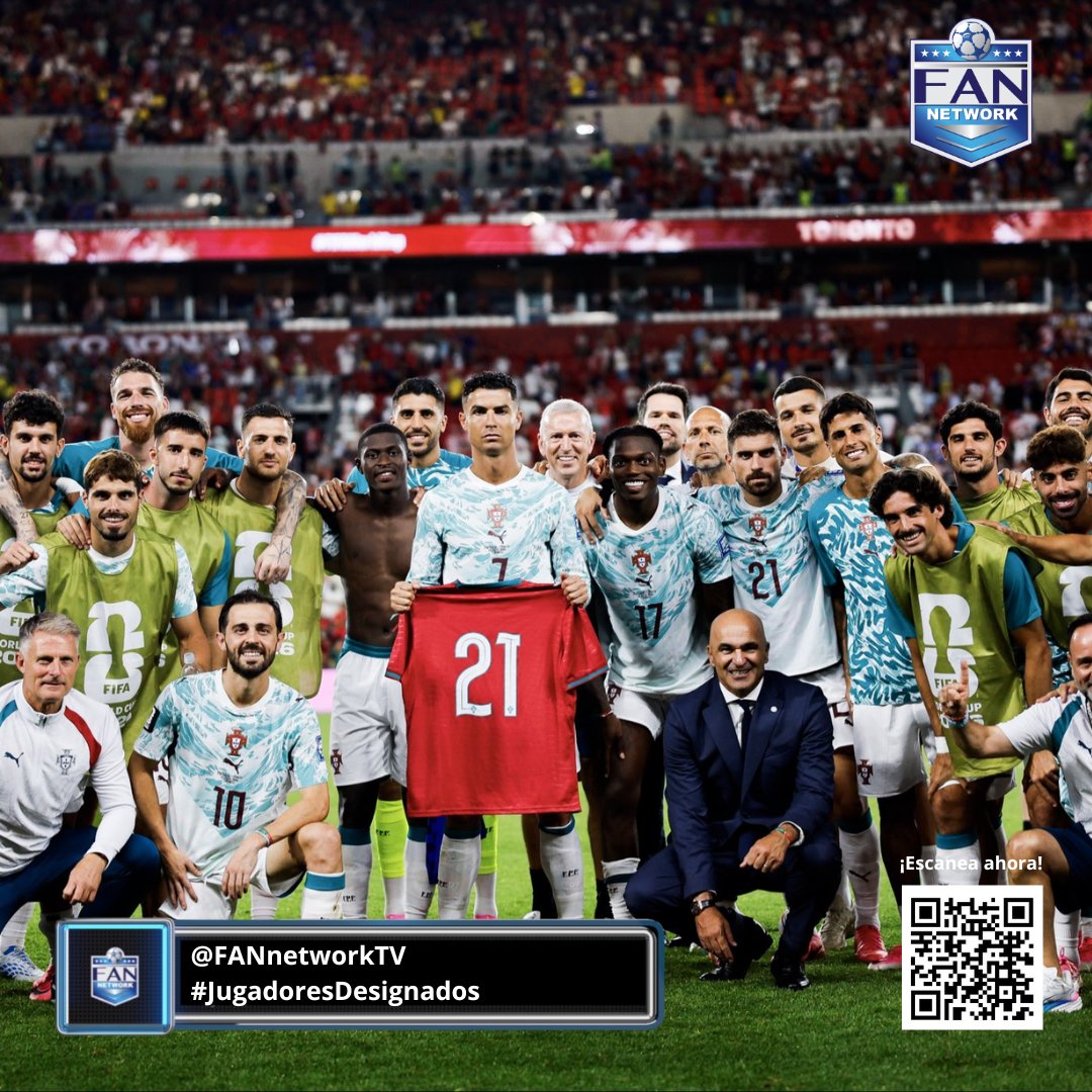 fannetworktv's tweet photo. Un gol de Cristiano Ronaldo ayudó a que #Portugal 🇵🇹 derrotara 2-1 a #Croacia 🇭🇷 y se instalara en octavos de final.

El partido estuvo lleno de polémica sobre el final por un llamado del VAR.

Mira el resumen y los goles: https://t.co/lBpVBLDc0k

#FANnetworkTV #CopaDelMundo #HighImpacto #Mundial2026 #WC2026 #JugadoresDesignados #WorldCup2026