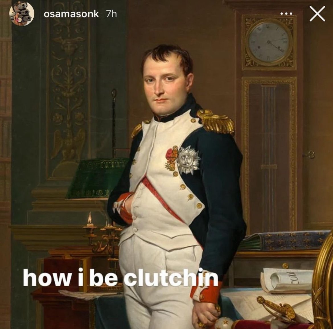 GrotesqueHydra's tweet photo. How I be #clutchin https://t.co/KI2myLa4uH