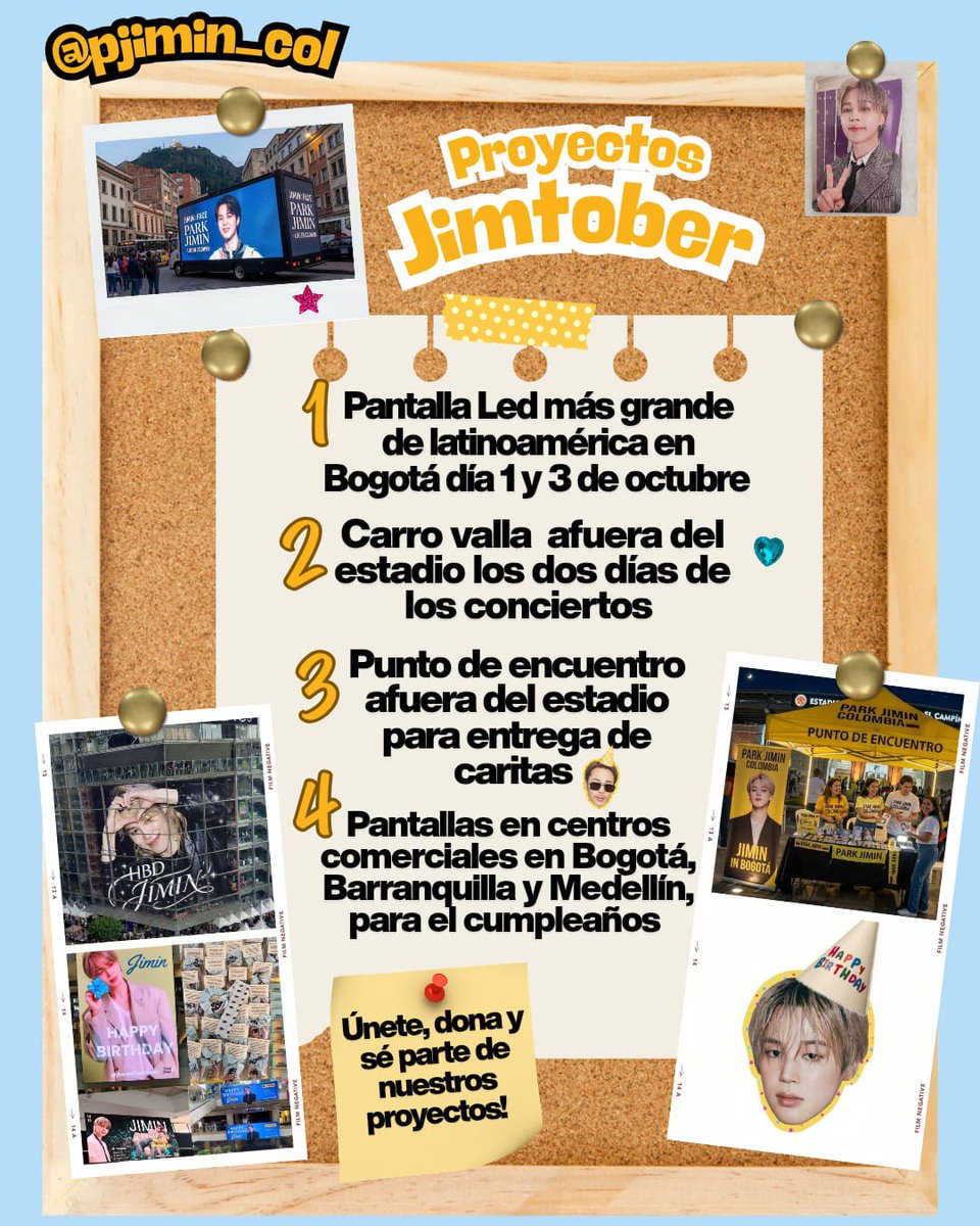 PJiminColombia's tweet photo. @valcitao__o Contamos con tu apoyo y difusión 🥳 Conoce nuestros proyectos que ya están en ejecución 🥳

Te dejo el link de nuestro grupo y el drive con la información de las caritas, escríbenos si necesitas ayuda 💛

📍https://t.co/bJ0lEYoS8k

📍https://t.co/Vdk5UUJ8cd https://t.co/06OP61v25Y