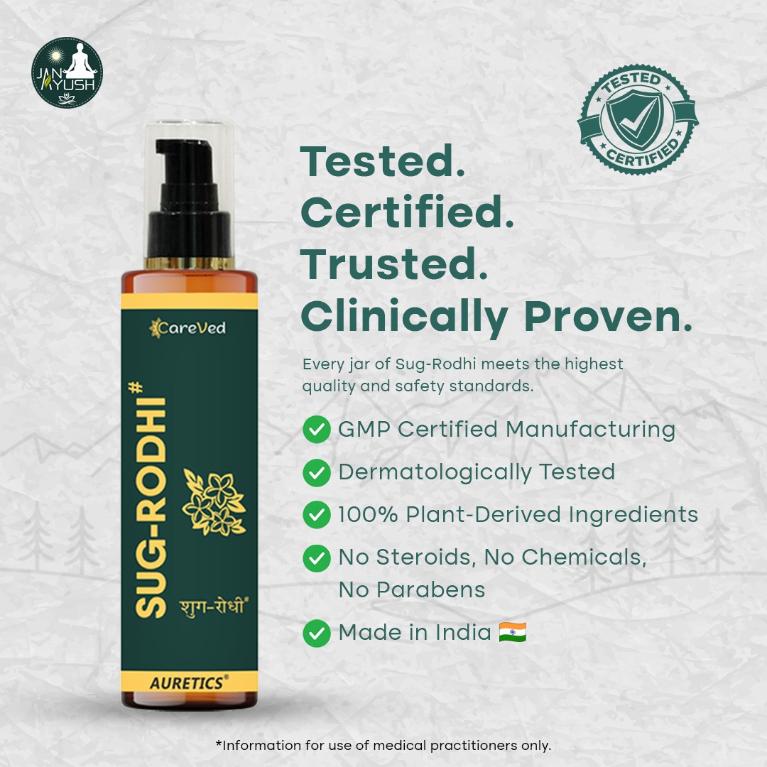 auretics's tweet photo. Tested. Certified. Trusted.

Built on quality standards, crafted with plant-derived ingredients, and developed with care.

🌿 Wellness backed by quality.

#SugRodhi #Ayurveda #Wellness #QualityFirst #MadeInIndia #JanAyush https://t.co/TzB0cenMRF