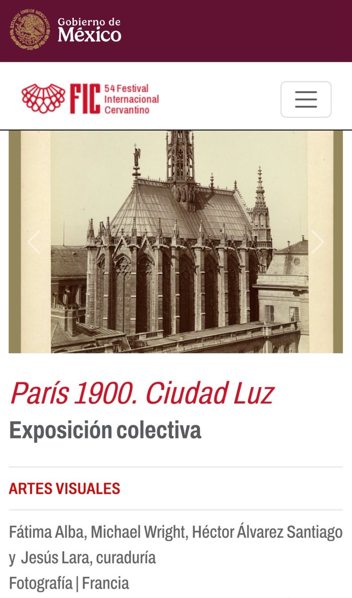 esapimienta's tweet photo. Gracias a la invitación del @cervantino y el Museo Nacional Alhóndiga de Granaditas @MuseoAlhondiga presentaremos dos exposiciones: «París 1900, ciudad luz» y una síntesis de @TierraOsea —que continúa su periplo después de más de 113,241 visitantes—.

https://t.co/dqL9uumjkp https://t.co/WmLL5Uek9c
