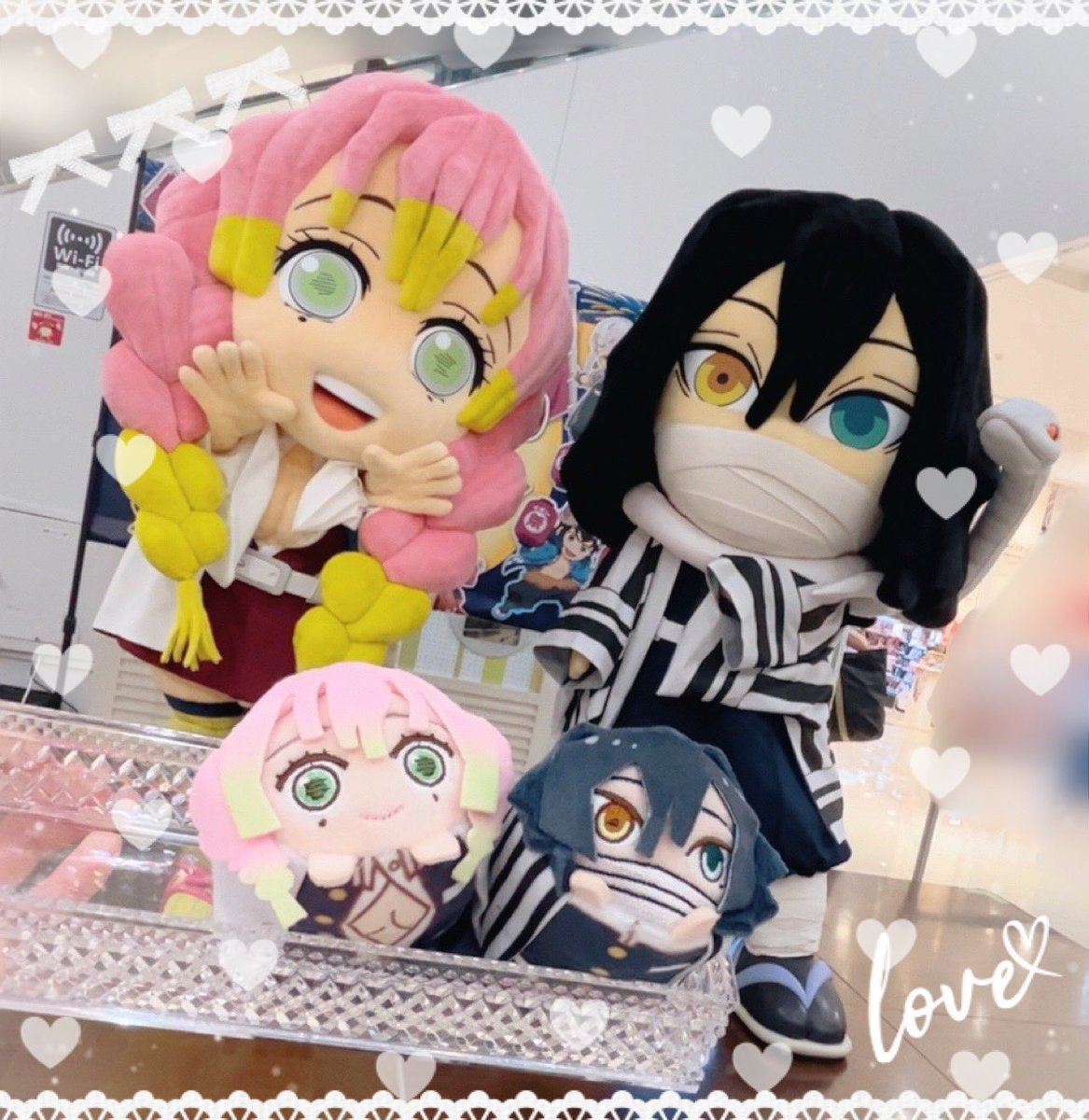 ria_dd12's tweet photo. 5周年おめでとうございます♡♡
煉獄さん炭治郎とおばみつに
お会いできたけどファンサ神すぎて
幸せな思い出です..!🥲🎀💗
またお会いできたら嬉しい😌💞

#鬼滅みに隊士5周年 https://t.co/CTzsaMcRzn