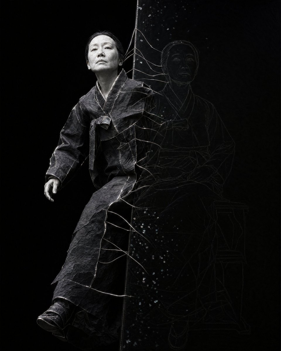 Benny_Lava_007's tweet photo. GM ☀️
- the next part of my explorations with Claude Fable - made with @lovart_ai 

The Part of 'Me' That Refused to Stay Dark

Some selves survive by becoming almost invisible. 
But even darkness keeps a seam, and one day the hidden body learns where to press.

#NARIVision #SurrealArt #Lovart #LovartPartner