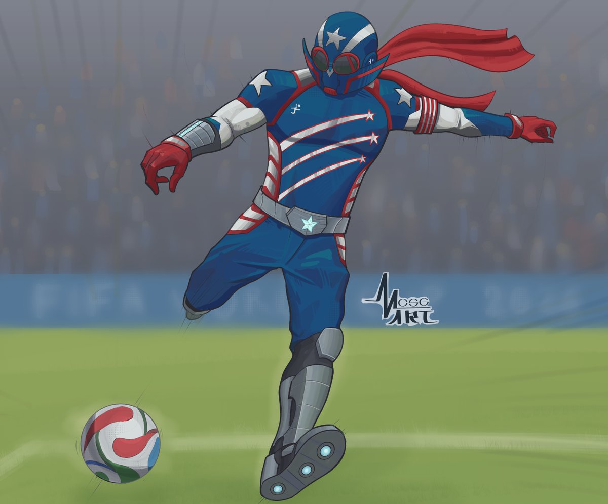 MCSG_Art's tweet photo. Congrats to @USMNT as one of the 2026 @FIFAWorldCup hosts for making it to the Round of 16  ! to celebrate that here's The Jetlegs with the special edition world cup jersey. Good luck in the next round ! https://t.co/9D8UYZwuPc