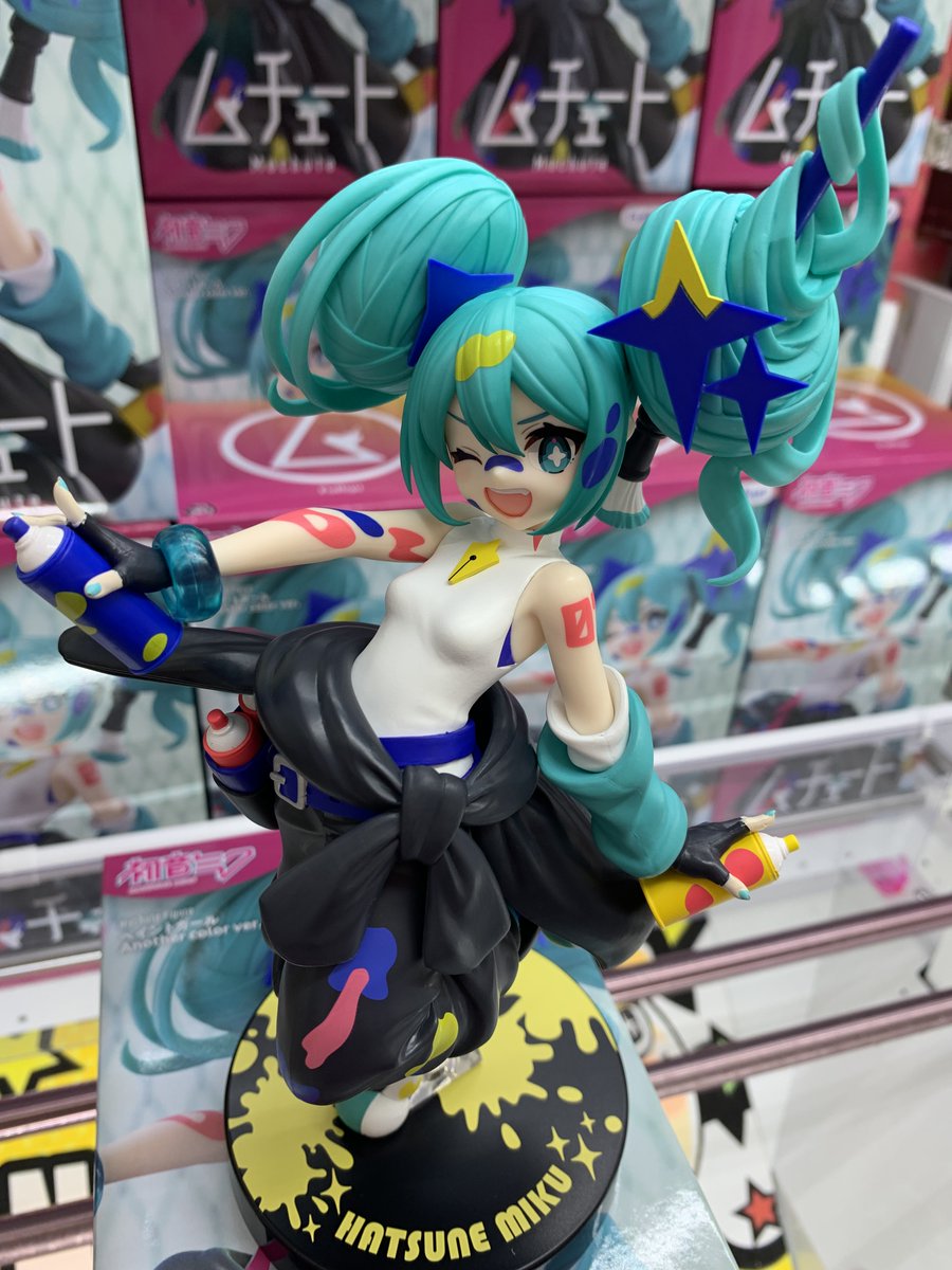 ☆新景品入荷情報☆ ※初音ミク ムチュートフィギュア‐ペイントガール