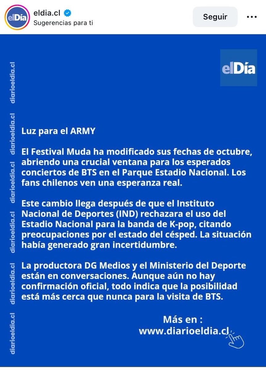 cel irá a ver a BTS SI O SI 🇨🇱 tweet media