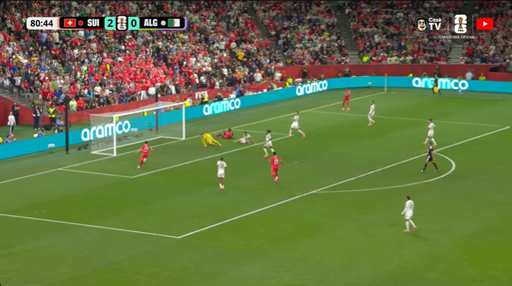 andersonbarlac's tweet photo. Era só empurrar pro fundo do gol...
Mas, sim, ele perdeu. Seria o terceiro gol da Suiça.
Acho que esse foi o gol mais perdido da Copa até agora, né?
#SUIxALG #SWIxALG #FifaWorldCup #WorldCup #CopaDoMundo #CopaNaCazéTV https://t.co/zefSNwJwe1
