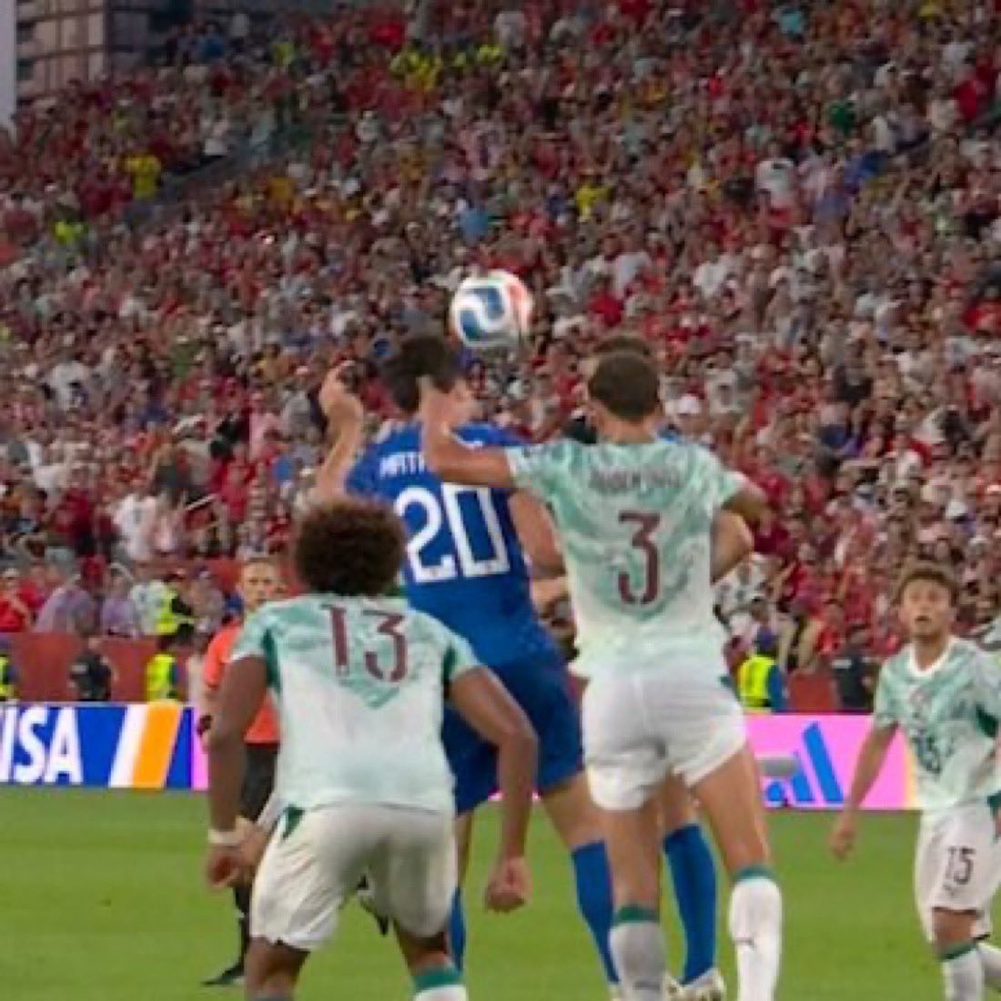 TheCroatian_'s tweet photo. Luka Modrić reveals what referee told him after Gvardiol's goal was disallowed:

"He said Matanović touched the ball, but we've seen the replays and nowhere can you see him touching it. If he didn't touch it, then it's not offside." https://t.co/sDbYrg78t4