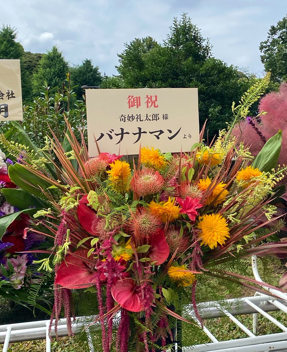 Ruby_S_Arms's tweet photo. のんと菅田将暉、バナナマンから花来てるね武道館 https://t.co/8hk068FmvX