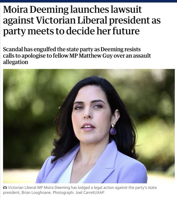 philmupp1's tweet photo. The #VicLibs meeting on Moira Deeming has been cancelled. Surprise , surprise. It appears that there has not been enough dirty linen aired.
The three ring circus continues with ringmaster Jess Wilson overseeing an overabundance of clowns.
C'est merde! https://t.co/lpFICZD7Fm