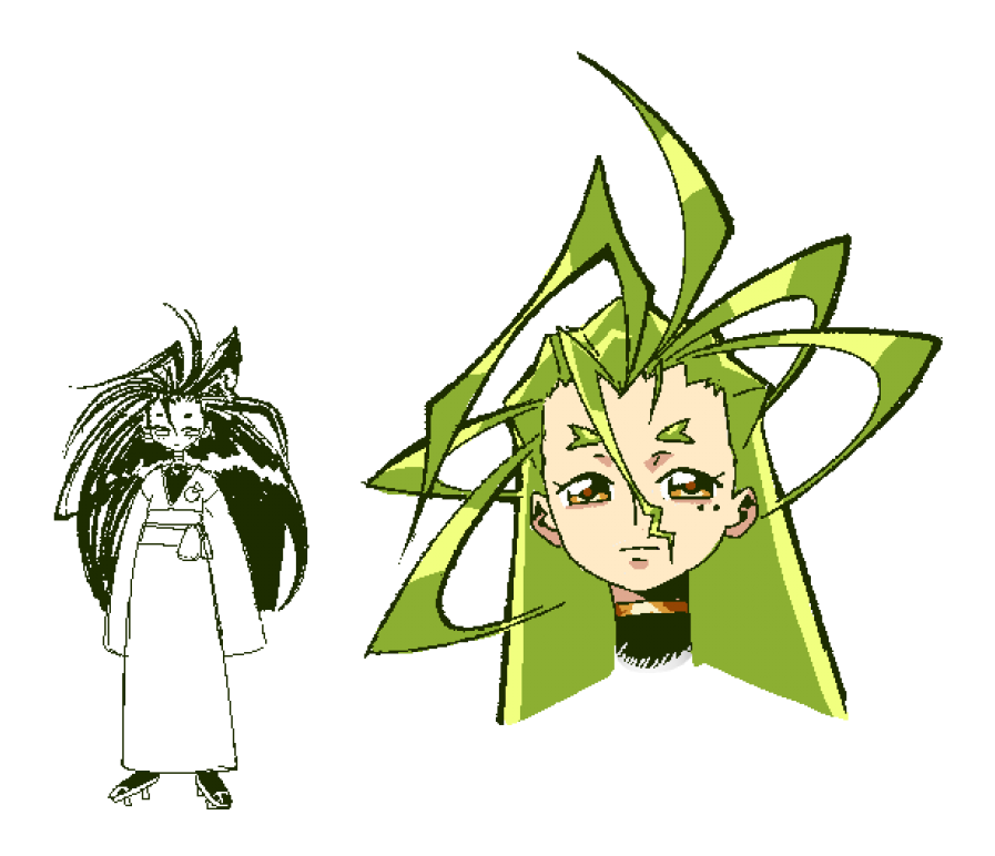 kawoshiki's tweet photo. designing random character wip https://t.co/qyPXxU77vg