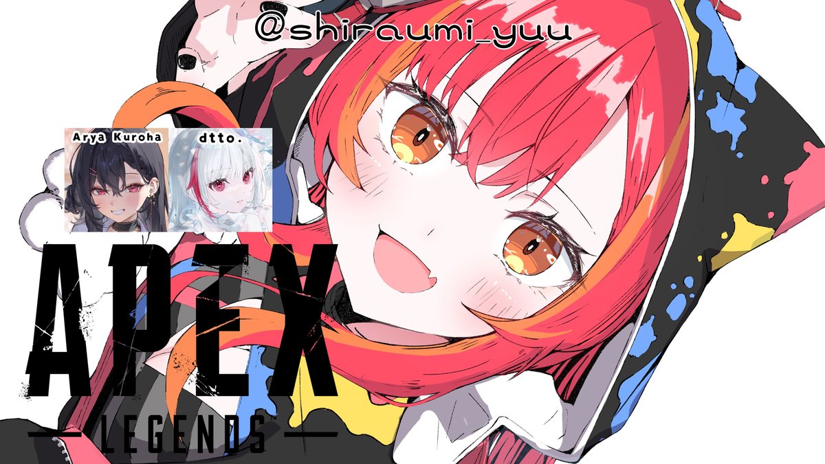 tsuna_nekota's tweet photo. ２０時から

明日かるびちゃんとのオブイベあってめっちゃ早いからそんな長くはやらない予定
でもすぐダイヤ行きそうだからちょうどいいかも

【APEX】つよつよ女子パ　ｗ/Arya Kurohaちゃん、Dtto.ちゃん【ぶいすぽ / 猫汰つな】 https://t.co/VBWxPYI92K @YouTubeより https://t.co/gdYaCCjZSQ