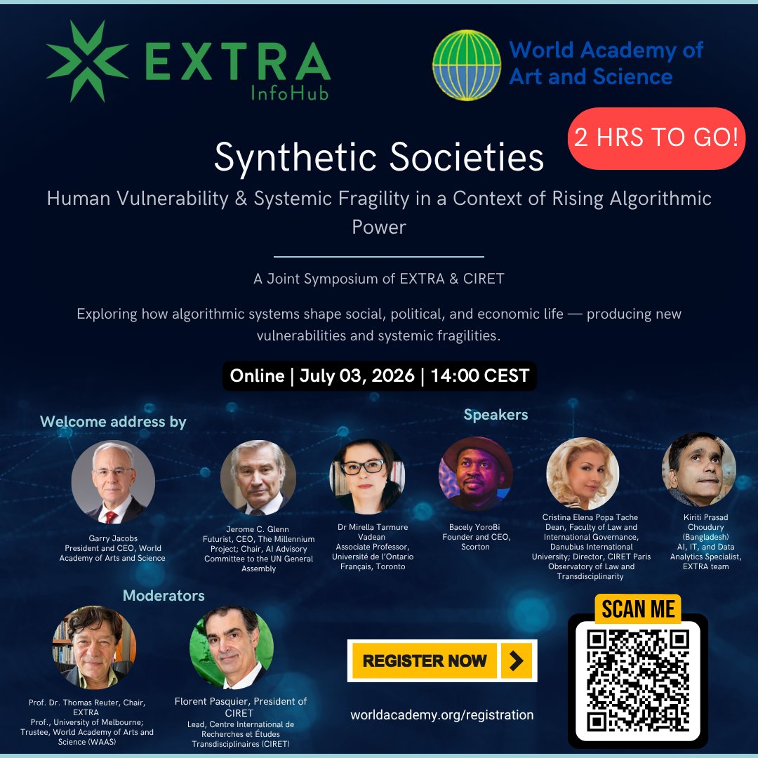 World Academy of Art and Science tweet media
