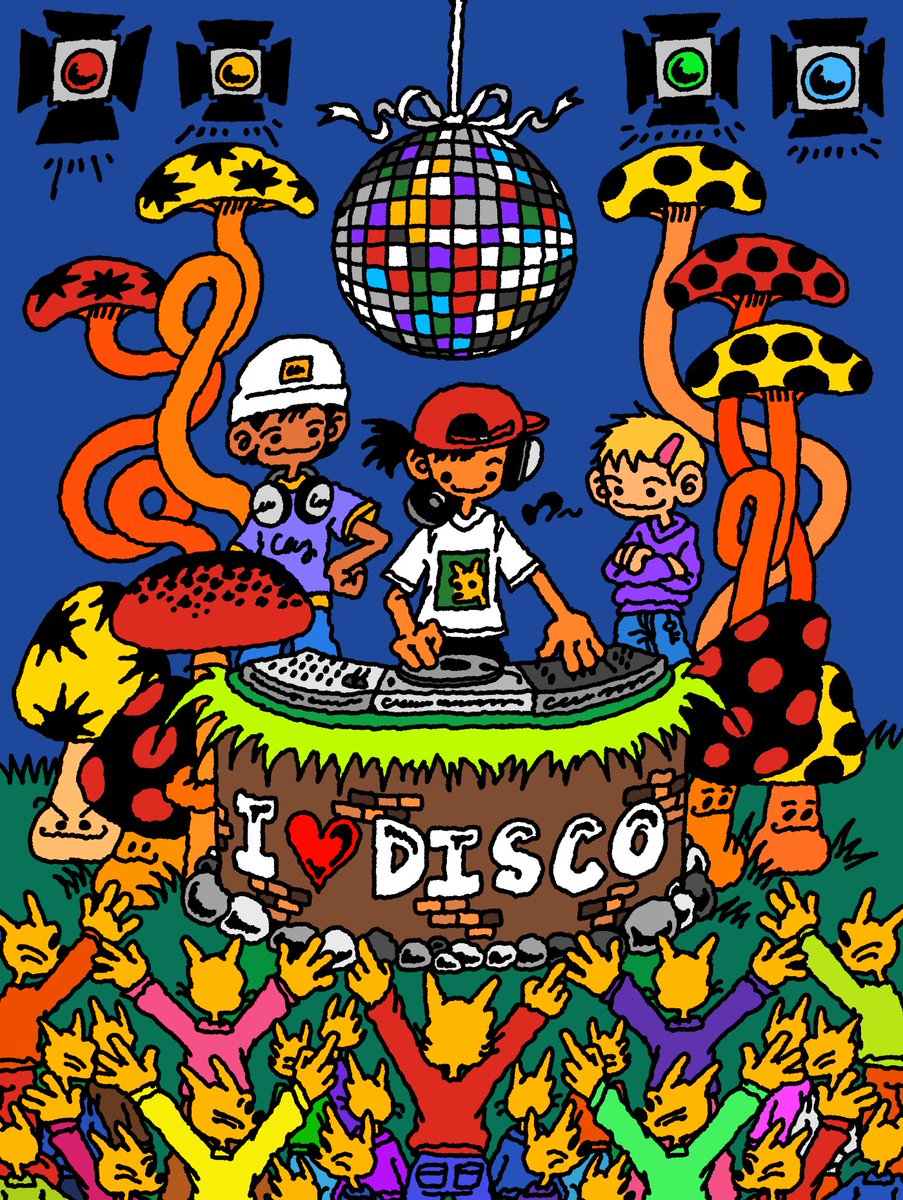 heyluckylim's tweet photo. disco party 🪩🕺💃🪩🕺💃 https://t.co/TakbBr3cUg
