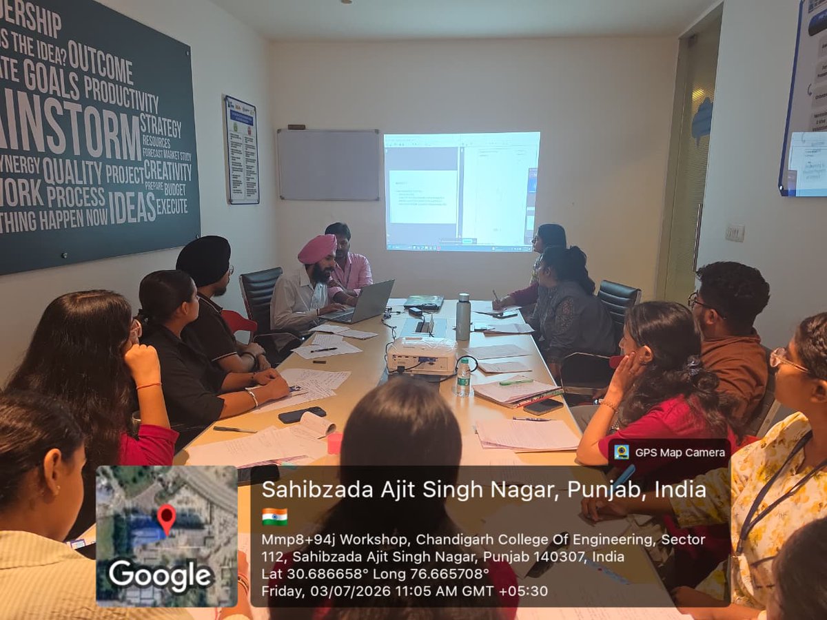 AcicRise's tweet photo. 🚀 One Week Successfully Completed: Summer Training Program 2026 on IPR Powered Entrepreneurship – Founders Toolkit. The Department of RISE, CGC Landran, has successfully completed the first week of the Summer Training Program 2026 on "IPR Powered Entrepreneurship" https://t.co/362M6XiKRo