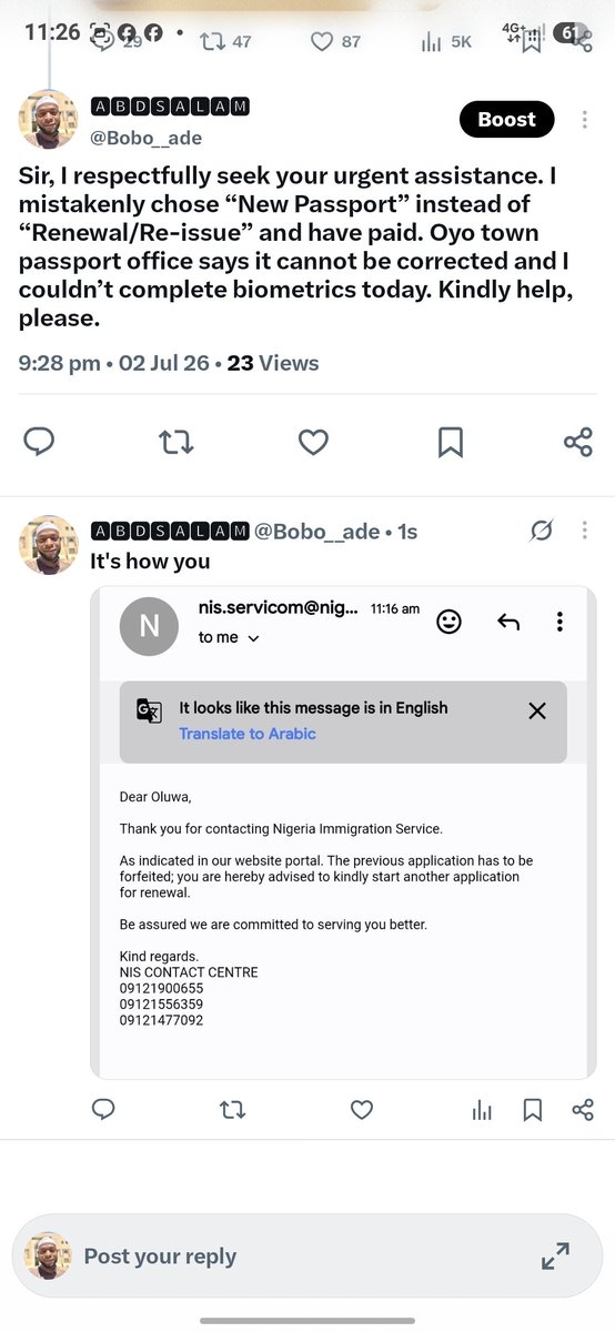 Bobo__ade's tweet photo. @BTOofficial @aeonalloy @Ekitiketekan @IMG @nigimmigration 

200,000k just like that it's on fear https://t.co/fBEUAkOOsU