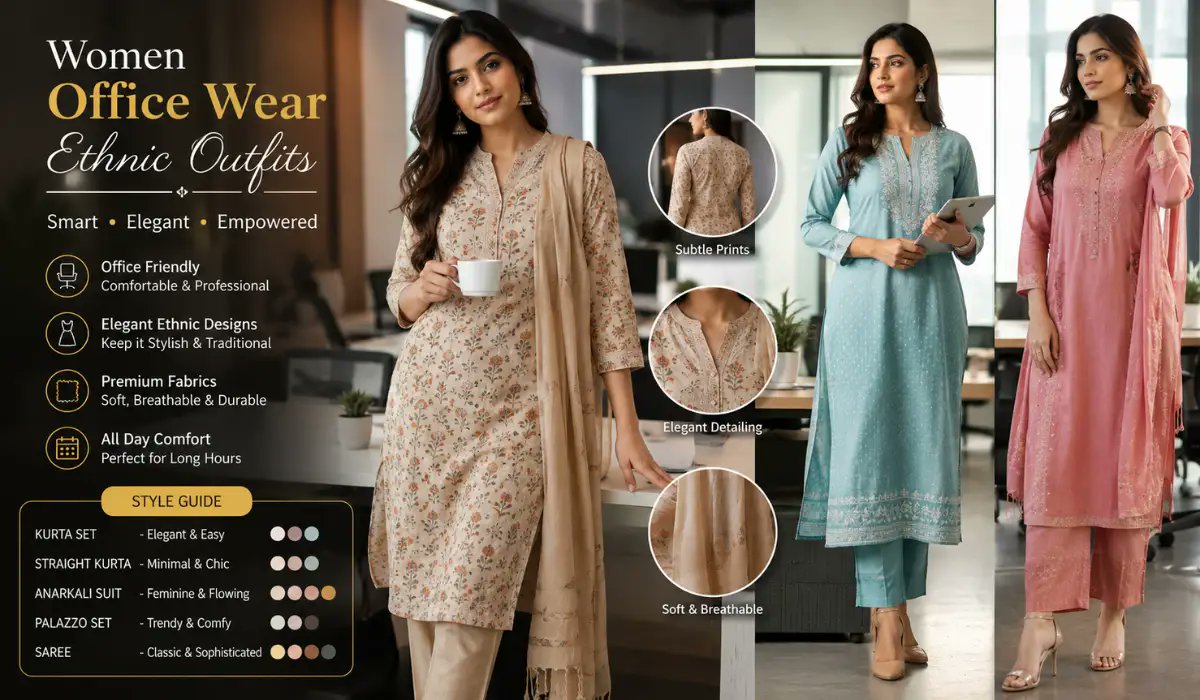 Ab_arch_media's tweet photo. Power dressing meets ethnic elegance! 🌸
Dress confidently and let your personality shine at work.
#WomenOfficeWear #EthnicWear #OfficeStyle #WorkwearFashion #IndianFashion #OOTD #StyleInspiration #FashionTrends #WomenAtWork #EthnicChic
https://t.co/zwnVOfsy4B https://t.co/oKvPUUex6k