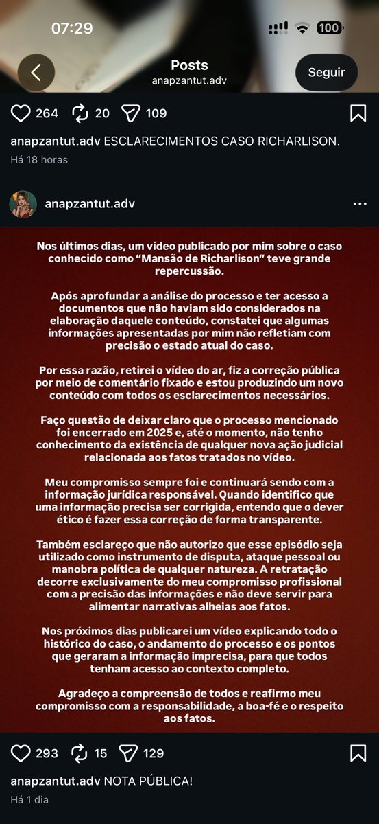f4ygo0's tweet photo. @ualifiaraujo Espero que não apaguem o meu comentario !

https://t.co/zGAB25FrO6

Acima esta toda a informação do que aconteceu, e essa propria adv que foi que expoos o caso então quem tiver 🧠 assista ! :) https://t.co/VG5rau0QNz
