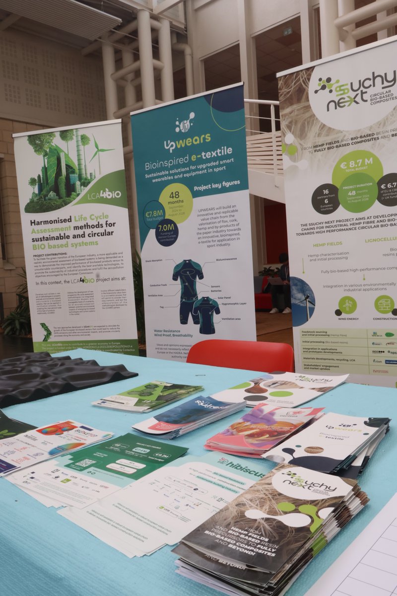 LCA4Bio_project's tweet photo. 🌱 LCA4BIO was showcased at the 24H of B4C, bringing together key actors from the European bioeconomy ecosystem to discuss innovation and sustainable bio-based value chains.

A big thank you to Bioeconomy For Change (B4C) for promoting the project https://t.co/20LGRUSrre