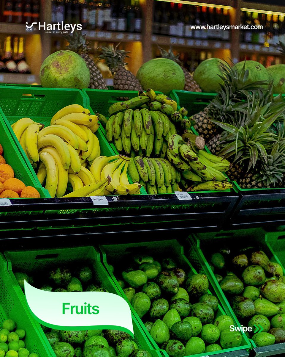 hartleysmarket's tweet photo. The secret of staying fresh is in your lifestyle 😄🌿

Swipe through to discover the fresh produce, dairy, and fruit picks that keep you glowing from the inside out. 💚

🛒 • Shop them all @HartleysMarket and thank us later. 

#HealthyLiving  #FreshProduce #HartleysSupermarket https://t.co/7HXwM8JK7Q