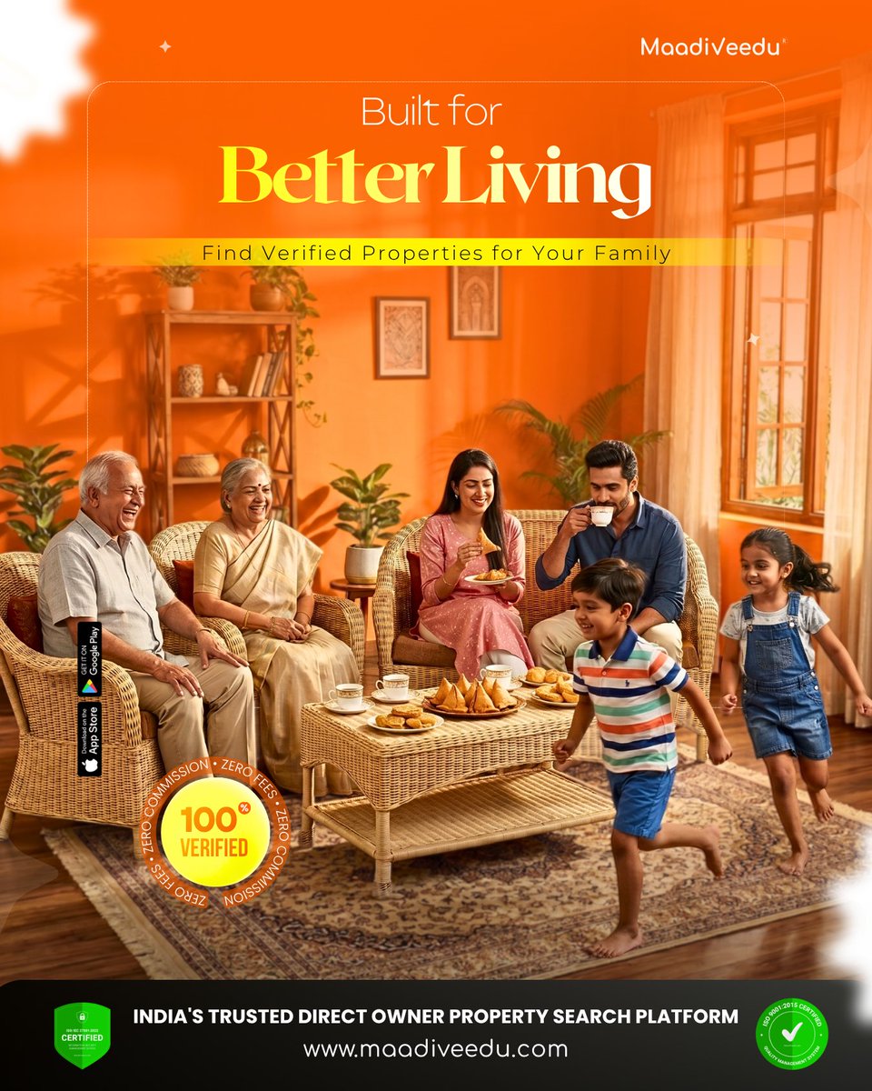 maadiveedu's tweet photo. Built for Better Living..
https://t.co/Bv2yQWfyfL 
#maadiveedu #portal #india #free #Unlimited #property https://t.co/Hbevu7MJeg