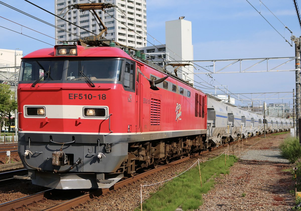 86BANsssbul's tweet photo. 2026.7.3
5782レ    美濃赤坂〜笠寺
EF510  21代走　矢橋工業赤ホキ
今日の5782レは赤ゴトーが代走
やったんか~💦🥲
5767レ EF510  18 や8091レ　チキ返却のんびりやってる場合じゃあなかったかも😅 https://t.co/zZUTKlMBJH