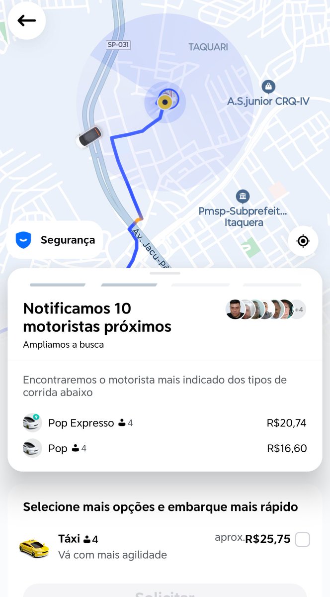 and_daniel2014's tweet photo. @Uber @Metropoles @g1 @99taxiscom 
Será que cartel no meu bairro? Os carros de aplicativos estão demorando cada vez mais. Acho que estão esperando aumentar o preço para poder atender as pessoas. Demorando mais que ônibus. Alguma coisa tem aí @mpsp_oficial https://t.co/VtMoe60dEP