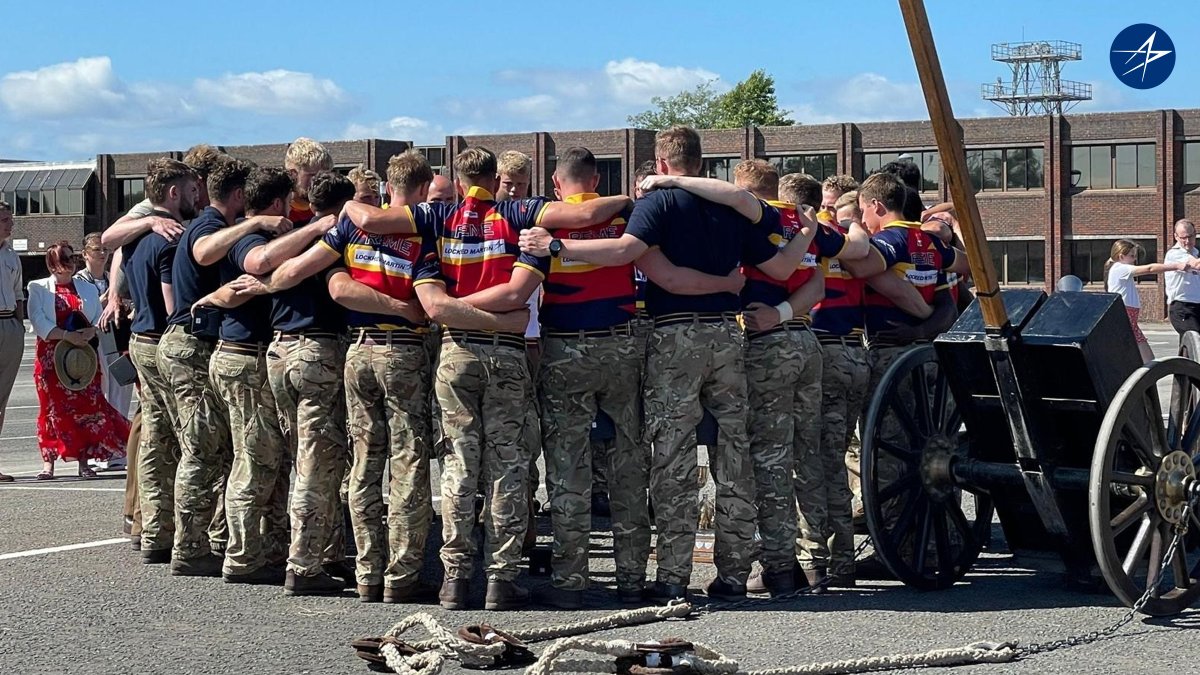 LMUKNews's tweet photo. The @RoyalNavy @RoyalMarines Charity #FieldGun Competition reflects the dedication, resilience and commitment underpinning missions. Success comes from teamwork, and when every finish line is crossed together. We're proud to support this annual tradition. #UKArmedForces @RNRMC https://t.co/pvFyOGhK8t