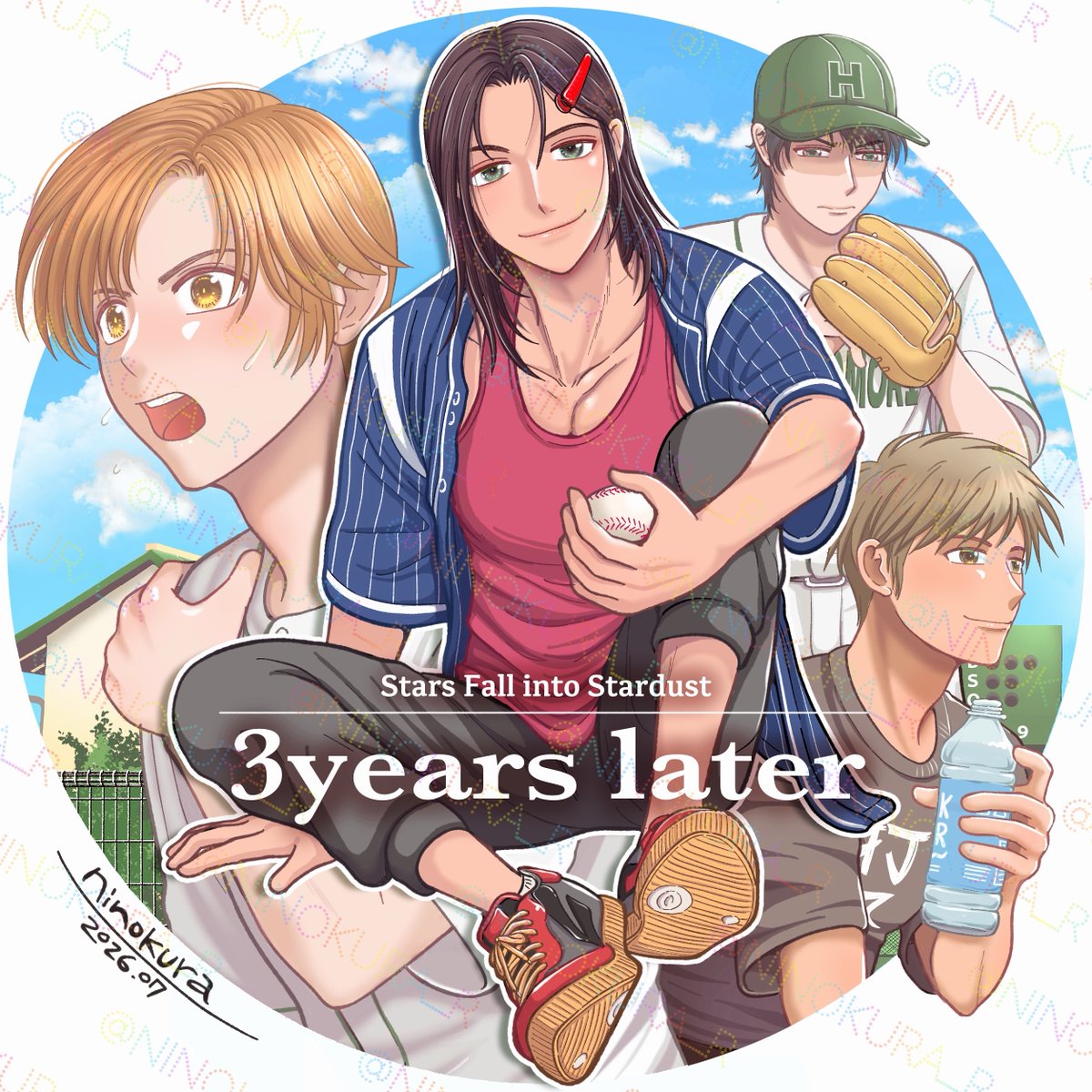 ninokura_r's tweet photo. 先月書いていた小説の絵です
大和が主役なのにクセで巧を中心にしてしまった……
＃コーポスターダスト https://t.co/ey74TejqJP