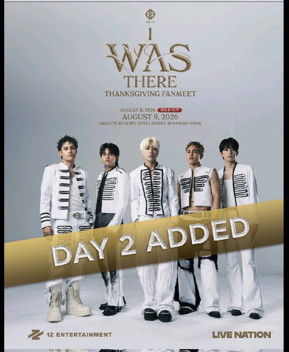 RafflesKeipyro's tweet photo. Good news keeps coming for SB19! 💙 Fanmeet sold out, and now they've officially added a Day 2. That's what happens when the demand is real. 

Real blessings, real support, and no cancellations just more opportunities to meet the fans. ✨ Im so proud of you SB19 @SB19Official https://t.co/YH5Hy4txSK