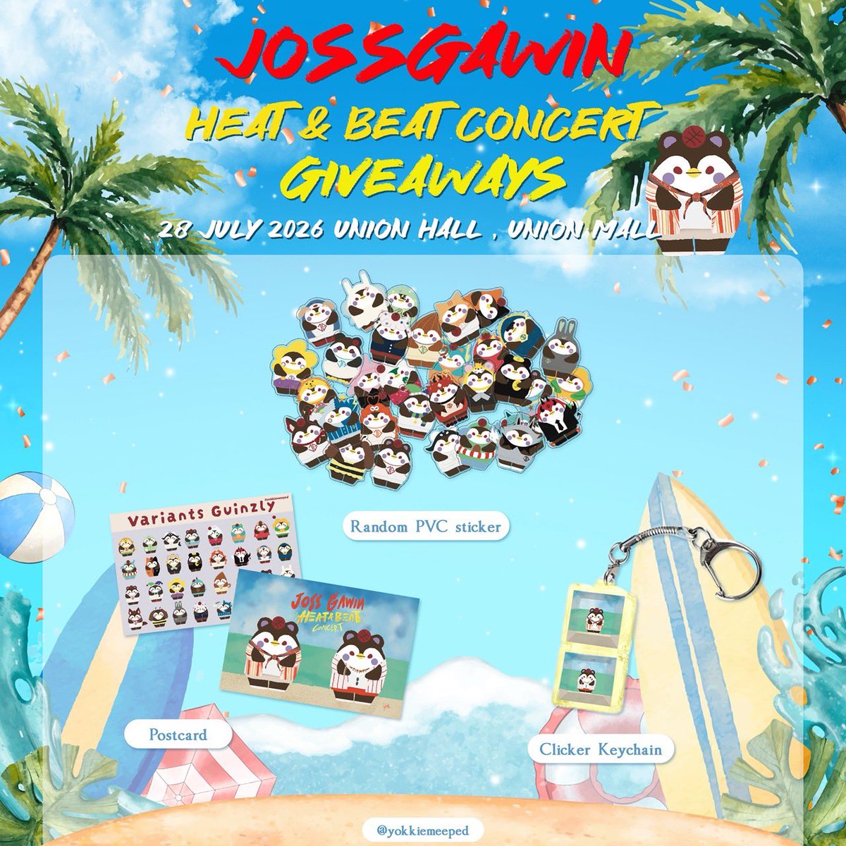 merryamour's tweet photo. ✦•┈๑⋅⋯ pls kindly RT ⋯⋅๑┈•✦
Giveaway #JossGawinconcert

𓇼 postcards
𓇼 random PVC sticker die-cut 100%
𓇼  clicker keychain keycap

28 july Union hall, Union mall
‧₊ ̊🍹✩ ₊ ̊🍉⊹♡‧₊ ̊🍹✩ ₊ ̊🍉⊹♡

ถ้าใครสนใจแลก dm @yokkiemeeped ได้เลยค่า💖💖

#JossGawin https://t.co/D3gO5H4taq