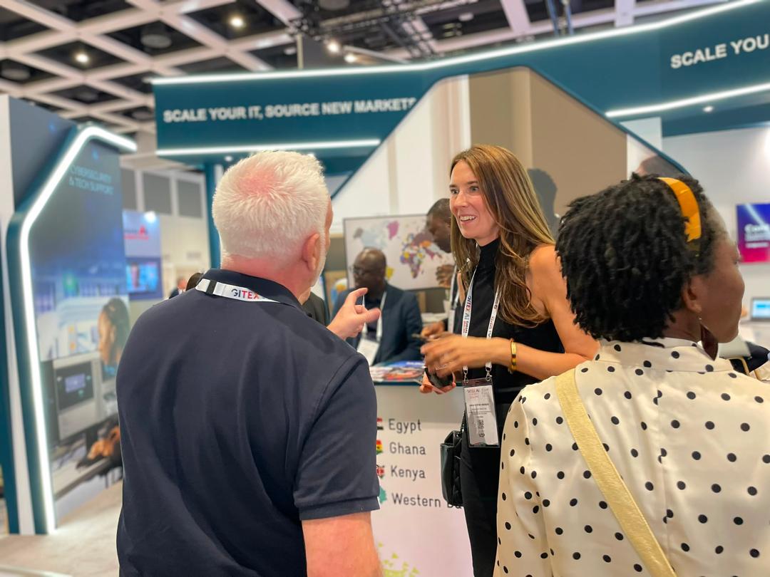 bosag_org's tweet photo. GIZ once again supported Ghanaian companies at GITEX AI Europe 2026, including @amali_tech , Turntabl and 4th‑IR. BOSAG represented Ghana’s IT and BPO ecosystem, strengthening visibility and partnerships across Europe’s digital and AI landscape. #GIZ #GITEX #BOSAG #AI https://t.co/9erInCyL3Z