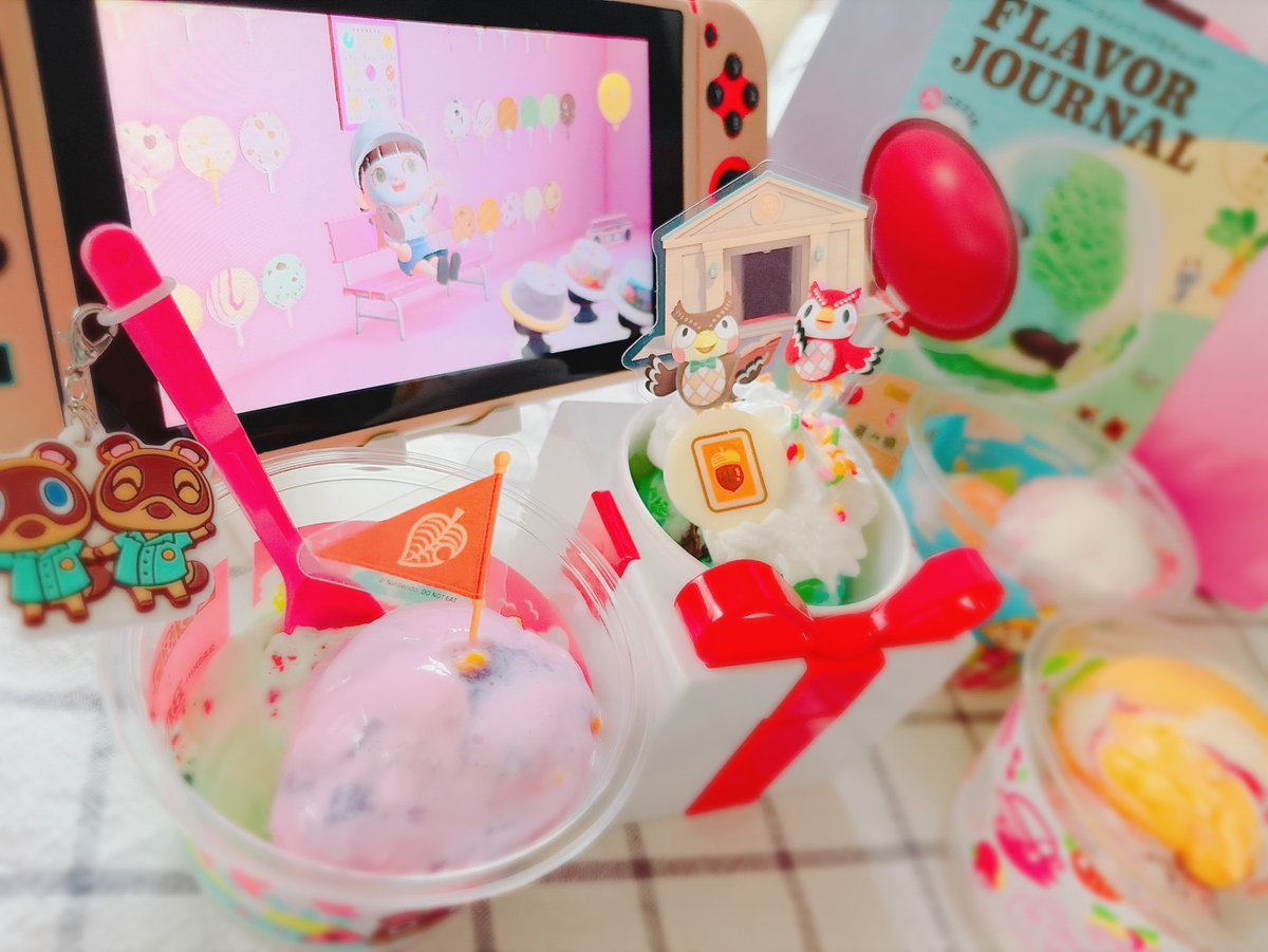 s9_k6d's tweet photo. あつ森コラボ可愛すぎるよ〜🎈🍃 https://t.co/PiHuD4lJcg