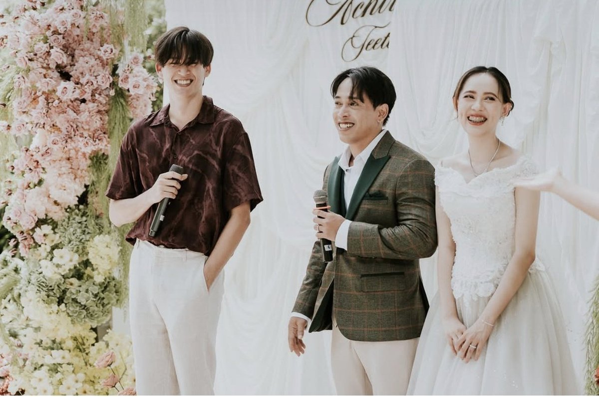 prattana_JG's tweet photo. น้องกวินในวันเวดดิ้งพี่ชาย 

IG : teetat_r

#GawinCaskey https://t.co/It7DIOpsJl