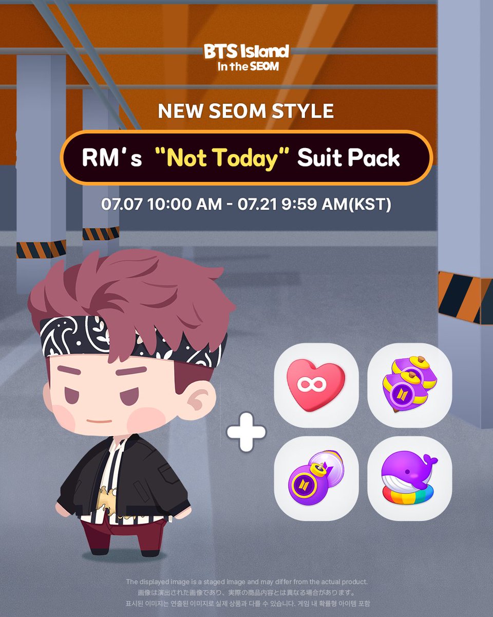 BTS Island: In the SEOM tweet media