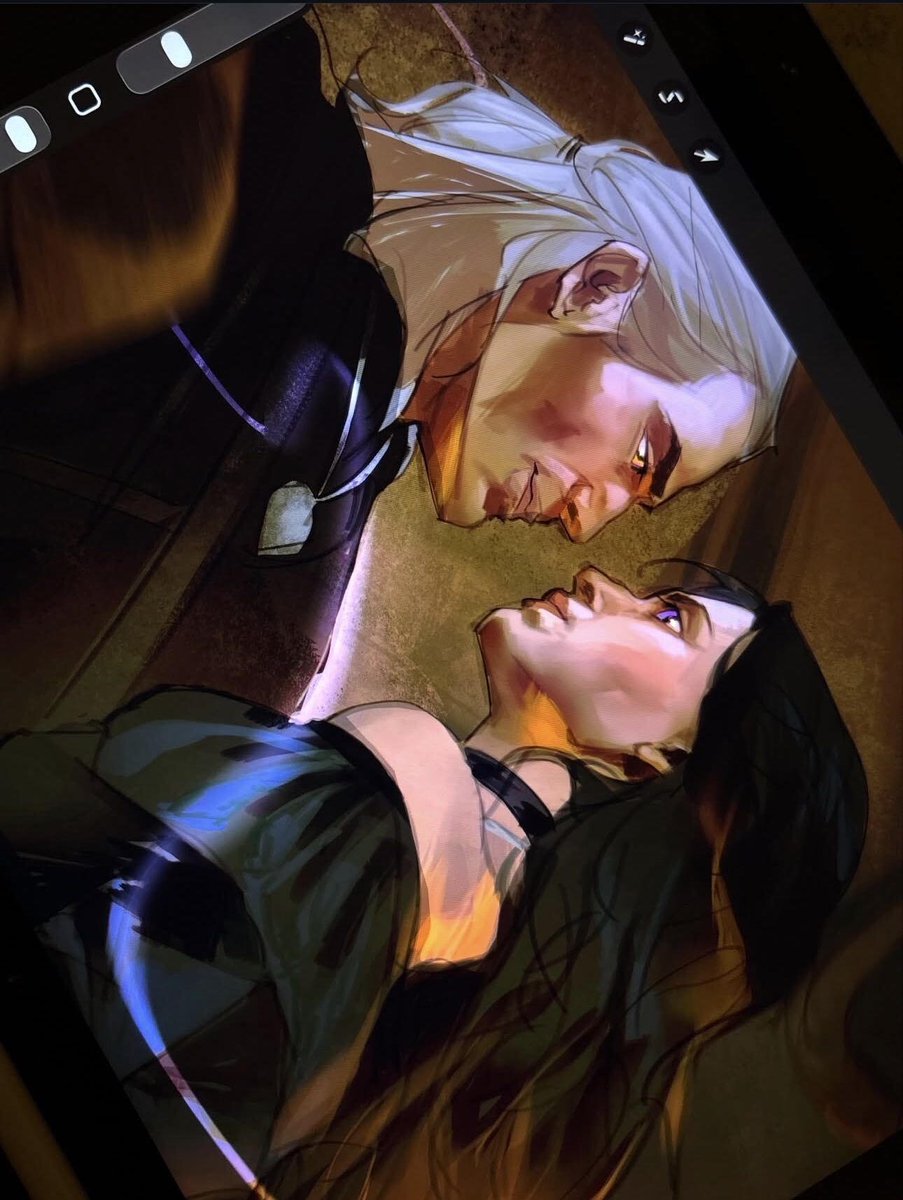 thewitcher's tweet photo. The magic of love 💜

Geralt and Yen by: https://t.co/esFItE5fDk

#FanartFriday https://t.co/wXlcTWbuGd