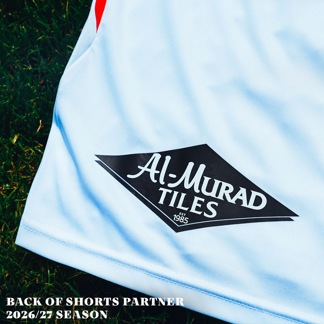 htafc's tweet photo. Al-Murad Tiles will be our Back of Shorts Partner for the upcoming season ✅

More on the partnership ⬇️

#htafc