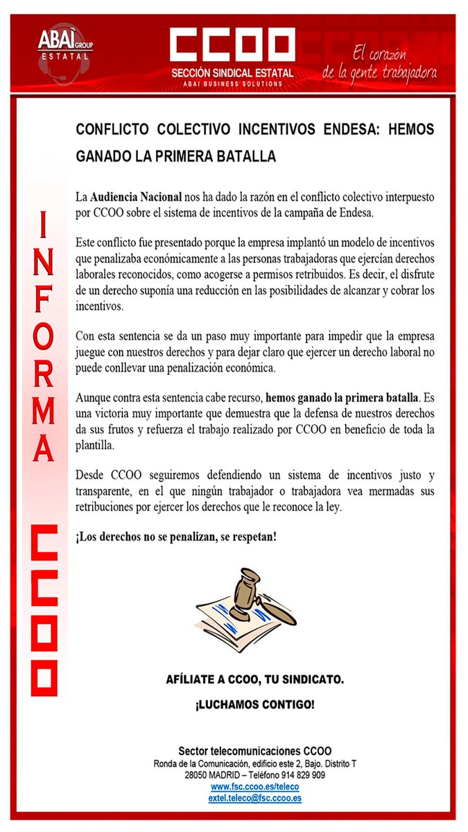 CCOOExtelMLG's tweet photo. https://t.co/557rqZe4Im