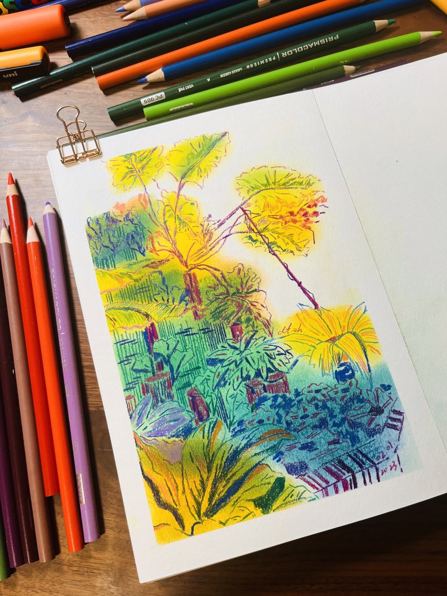 24eva838's tweet photo. Want to pick up a new hobby this weekend Try watercolor sketching! It’s low-cost, fun, and lets you capture small, beautiful moments around you. Start with just 3 basic brushes and paper—no stress, just create! https://t.co/PxL6Nncln2