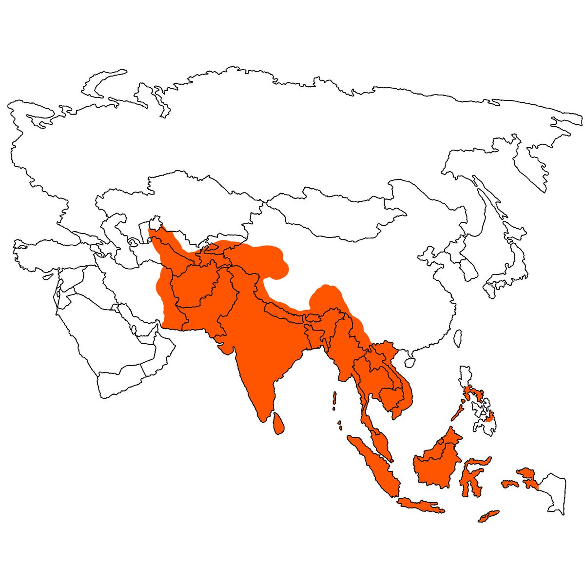 Globalstats11's tweet photo. The Greatest Extent of Ancient Hindu Empires 🕉 https://t.co/UJKfWowixG